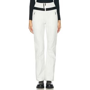 Bogner Fire + Ice Borja Ski Pants Insulated Snow Winter Luxury Light Chalk Sz 8